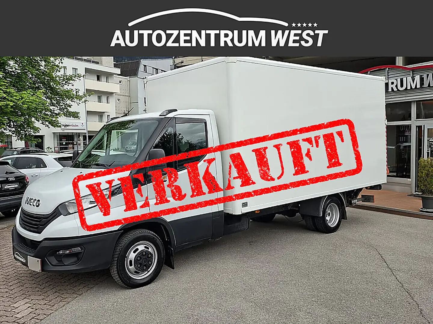 Iveco Daily Iveco Kofferaufbau mit Hebebühne...netto ... Weiß - 1
