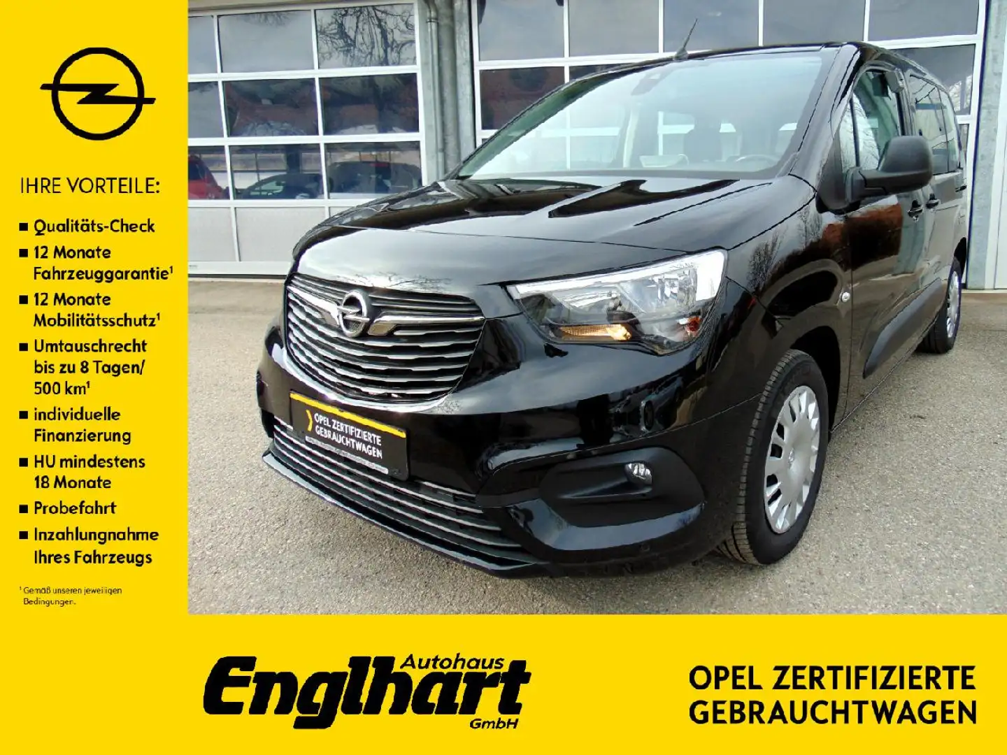 Opel Combo Combo Life 1.2 Turbo Edition Schwarz - 1