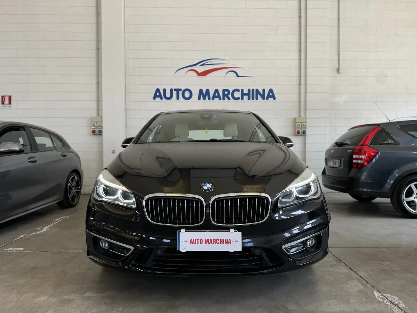 BMW 218 218d auto LUXURY PELLE TOTALE GARANZIA 12 MESI Schwarz - 2