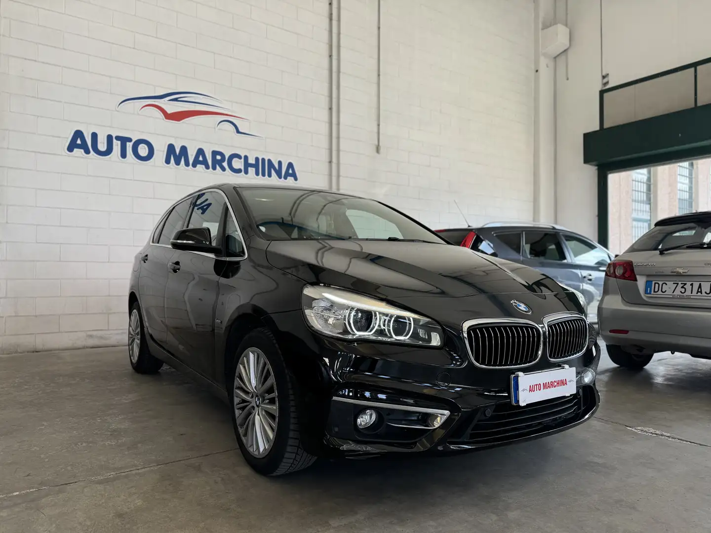 BMW 218 218d auto LUXURY PELLE TOTALE GARANZIA 12 MESI Schwarz - 1