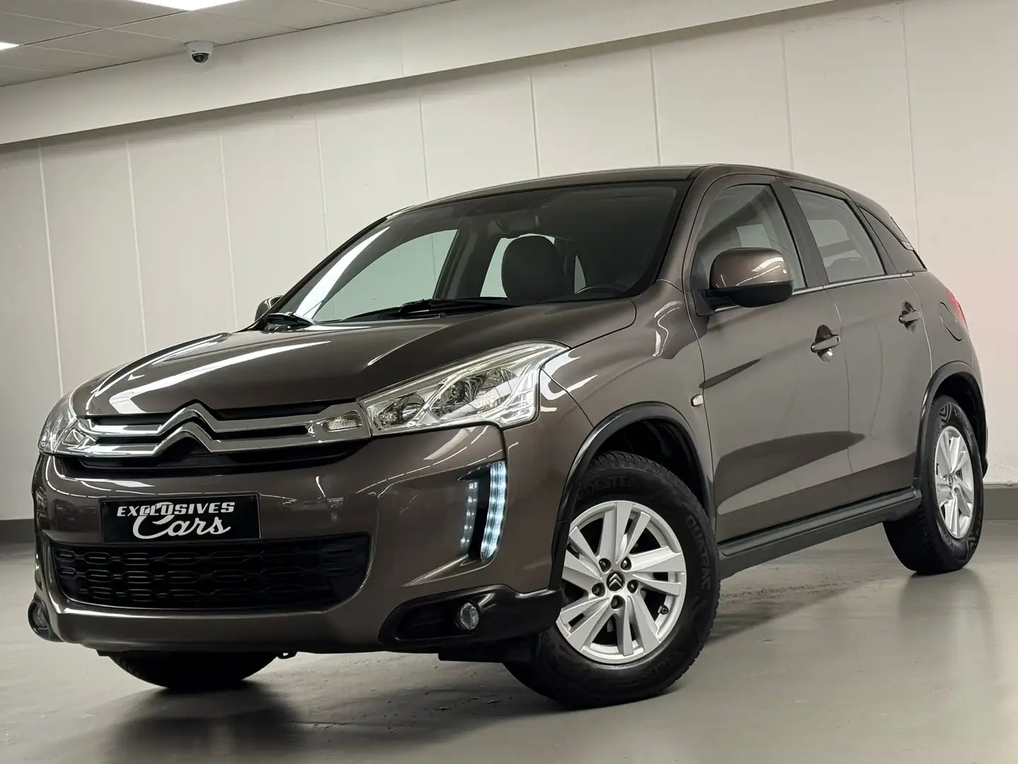 Citroen C4 Aircross 1.6 E-HDI 114 CV !! 75000 KM !! GPS CLIM JA Brun - 1