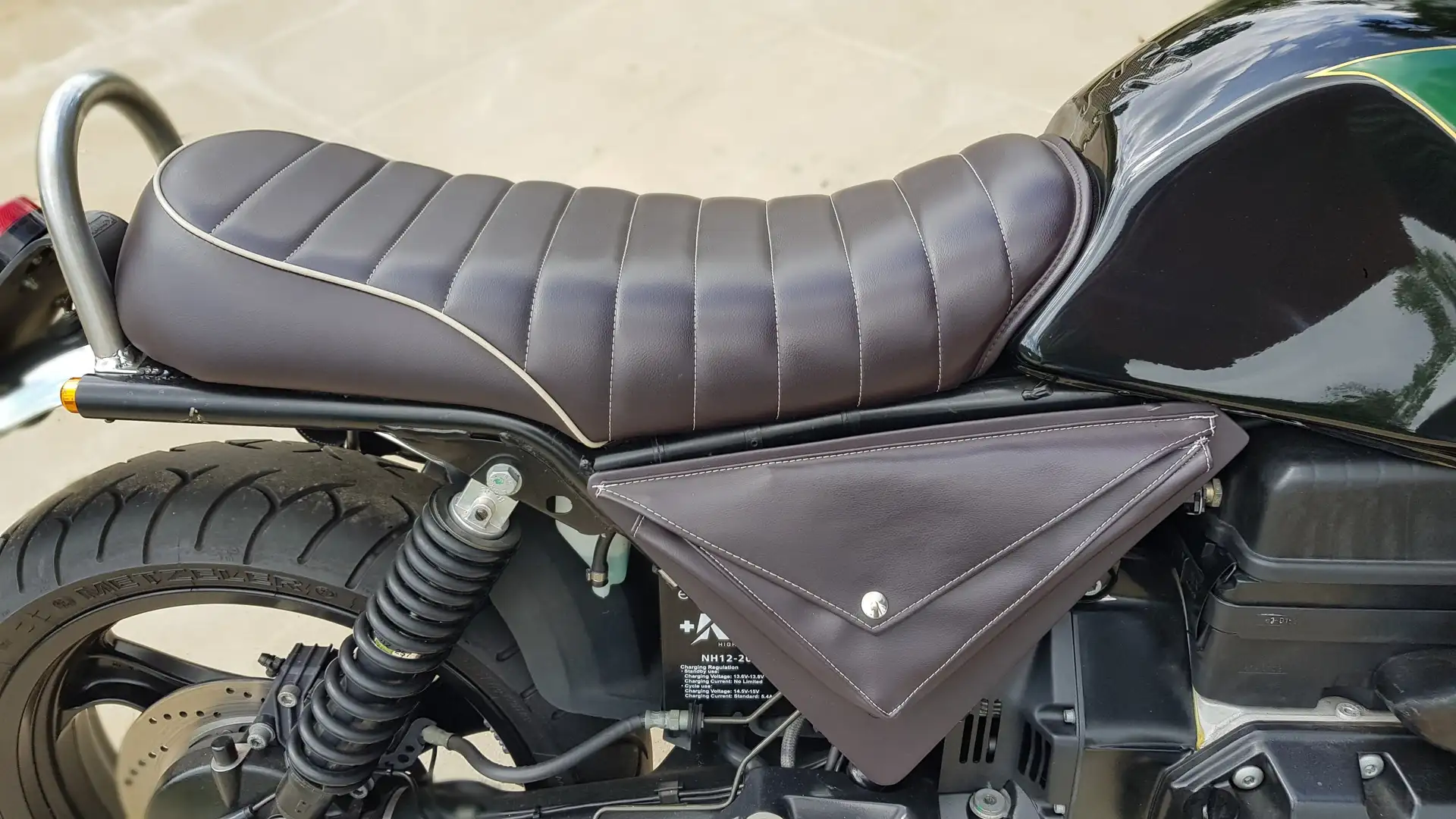 BMW K 1100 RS Cafè Racer Verde - 2