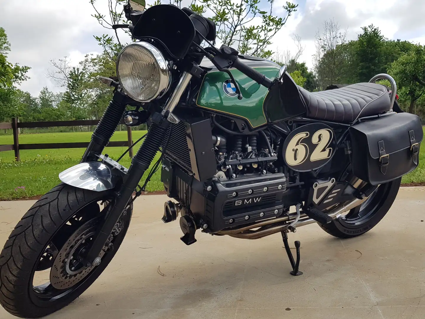 BMW K 1100 RS Cafè Racer Verde - 1