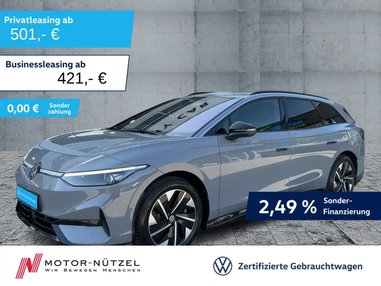 Volkswagen ID.7 PRO MATRIX+NAV+AHK+ACC+WäPu+HuD+360°