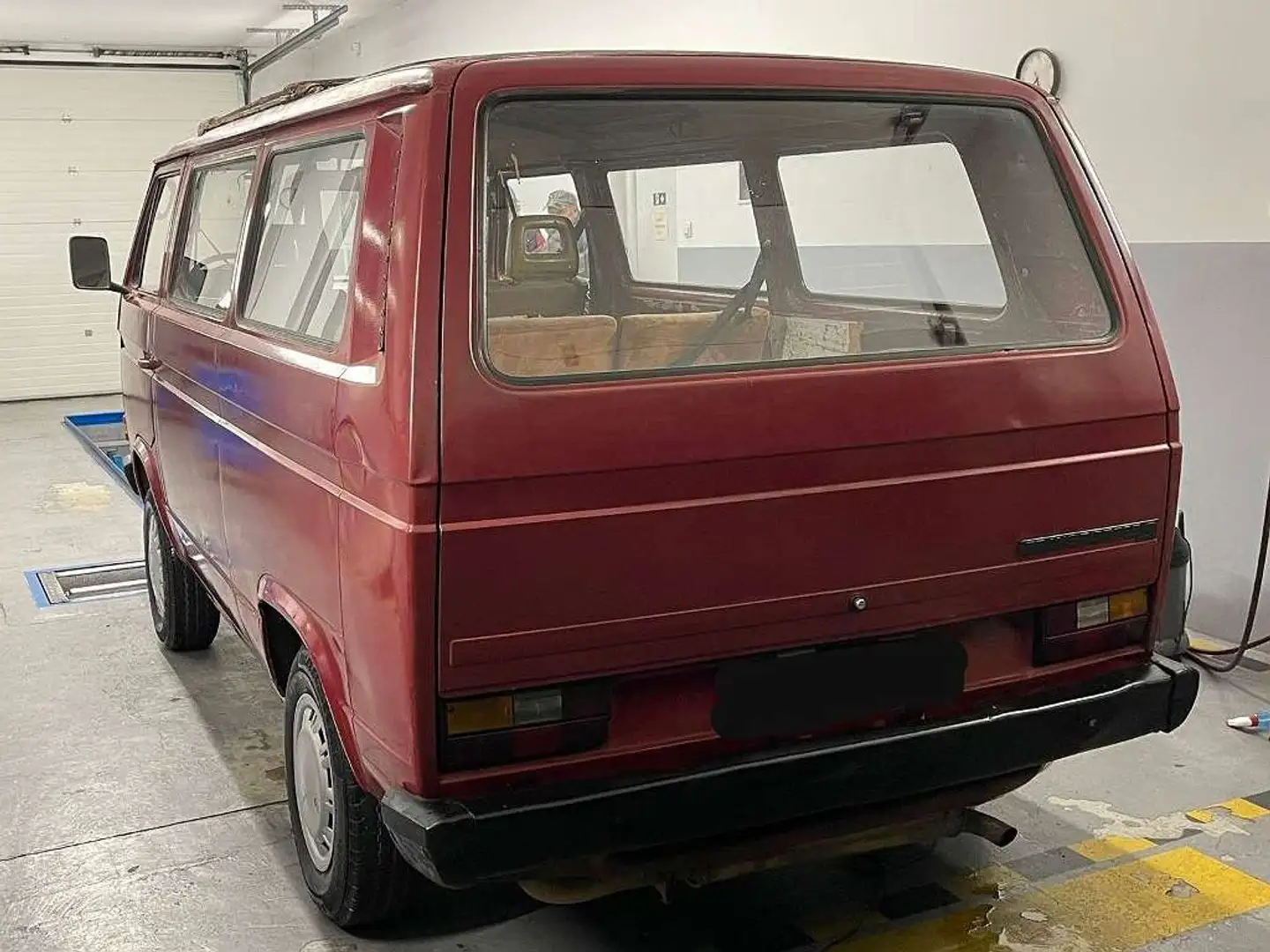 Volkswagen T3 Kombi Rouge - 2