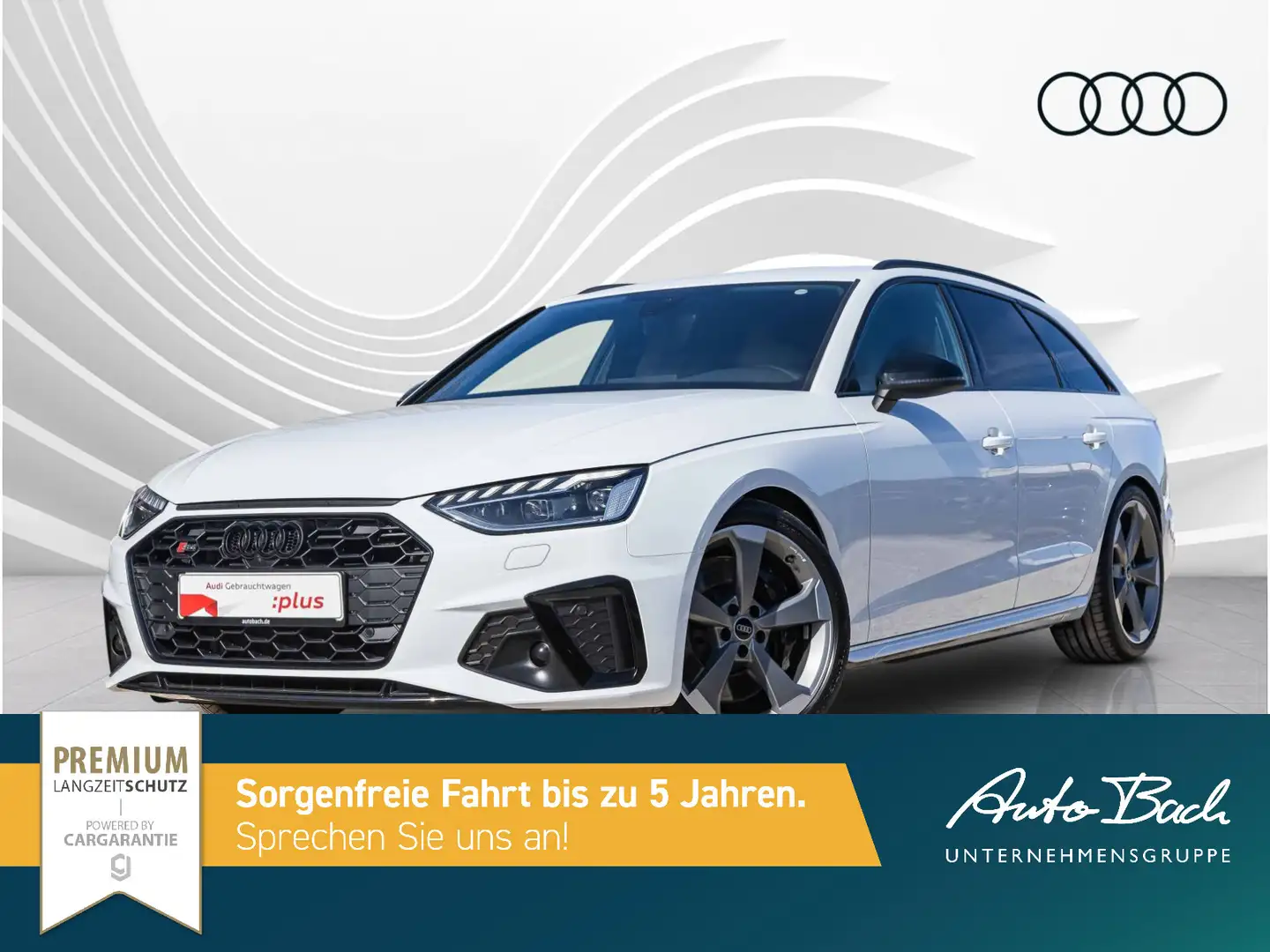 Audi S4 3.0TDI qu tiptronic Navi LED virtual B& Blanco - 2