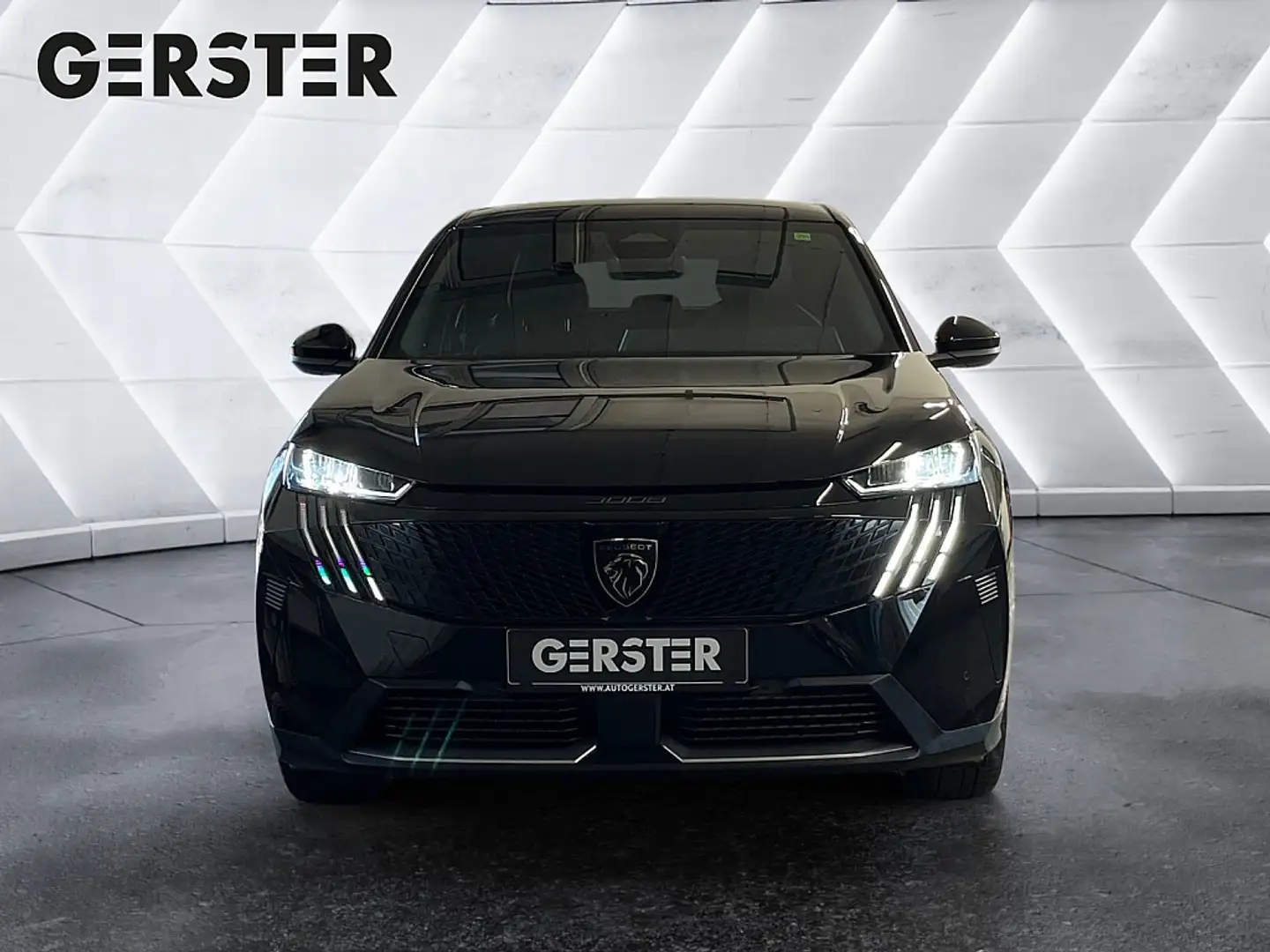 Peugeot 3008 Hybrid 136 E-DCS6 Allure Aut. Schwarz - 2