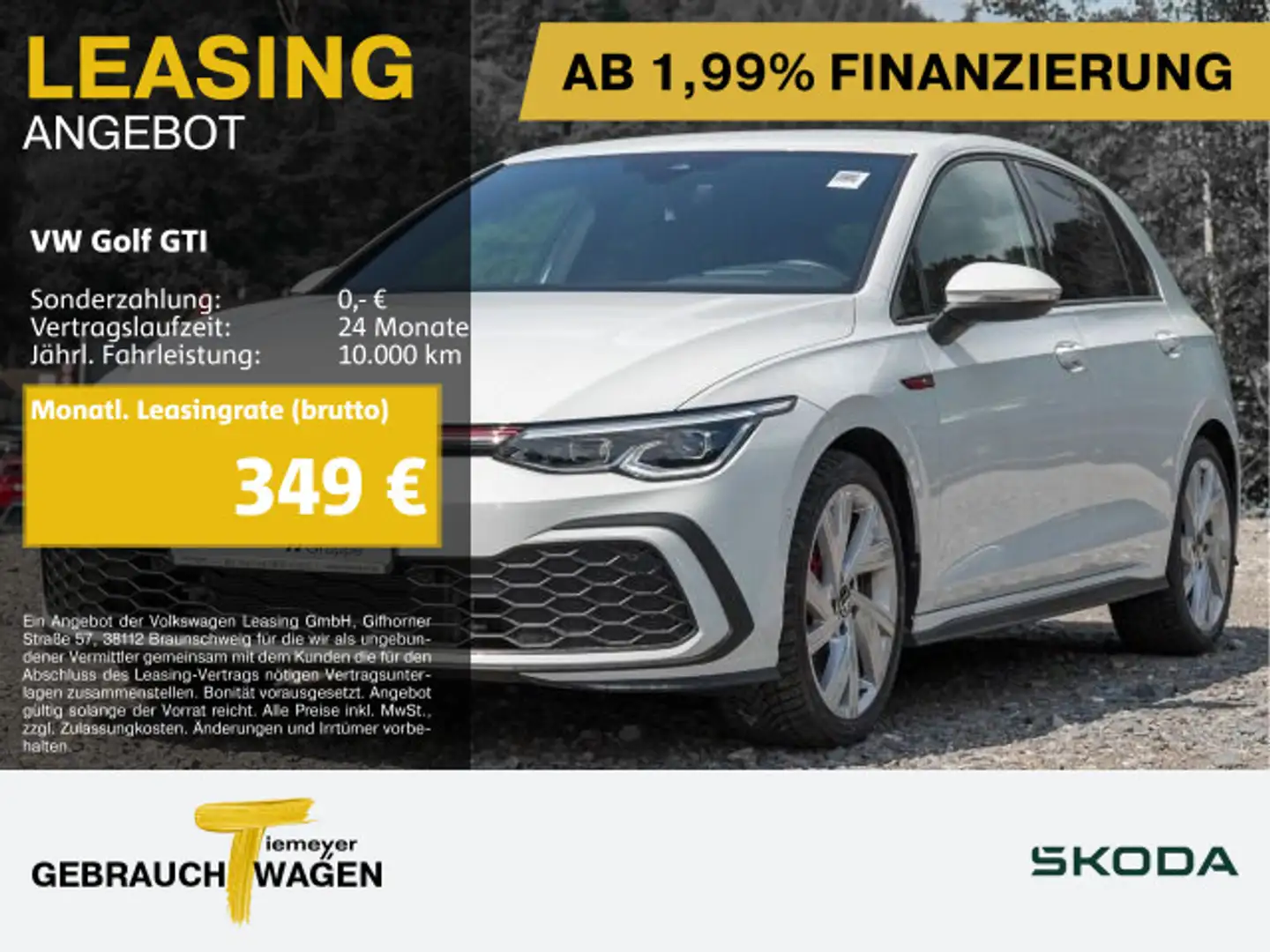 Volkswagen Golf GTI DSG ST.HEIZ LM18 HuD ASSIST Weiß - 1