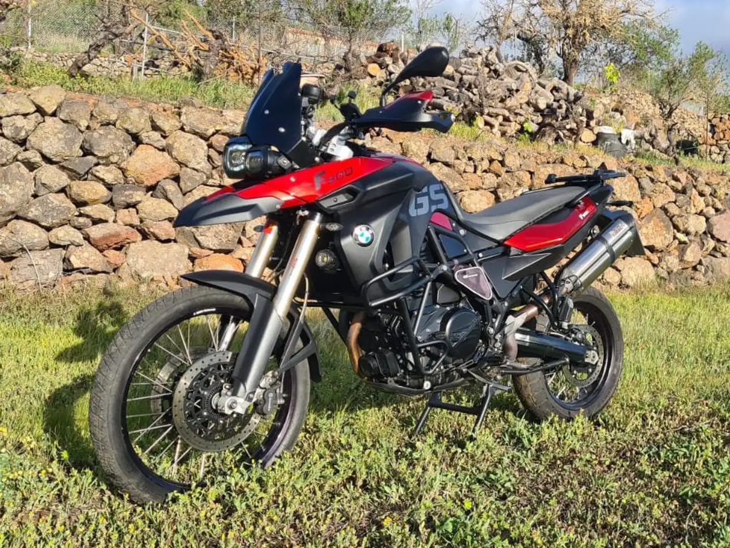 BMW F 800 GS Rouge - 1