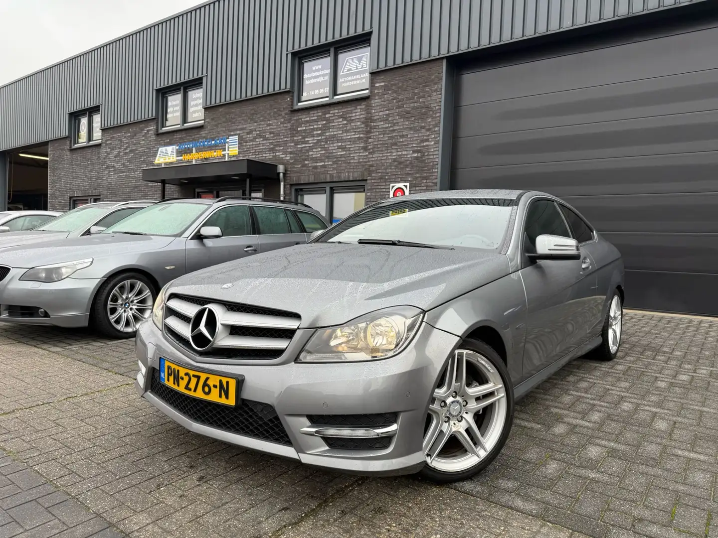 Mercedes-Benz C 220 Coupé CDI Edition 1 | 2E EIGENAAR | 12MND GARANTIE Gris - 2