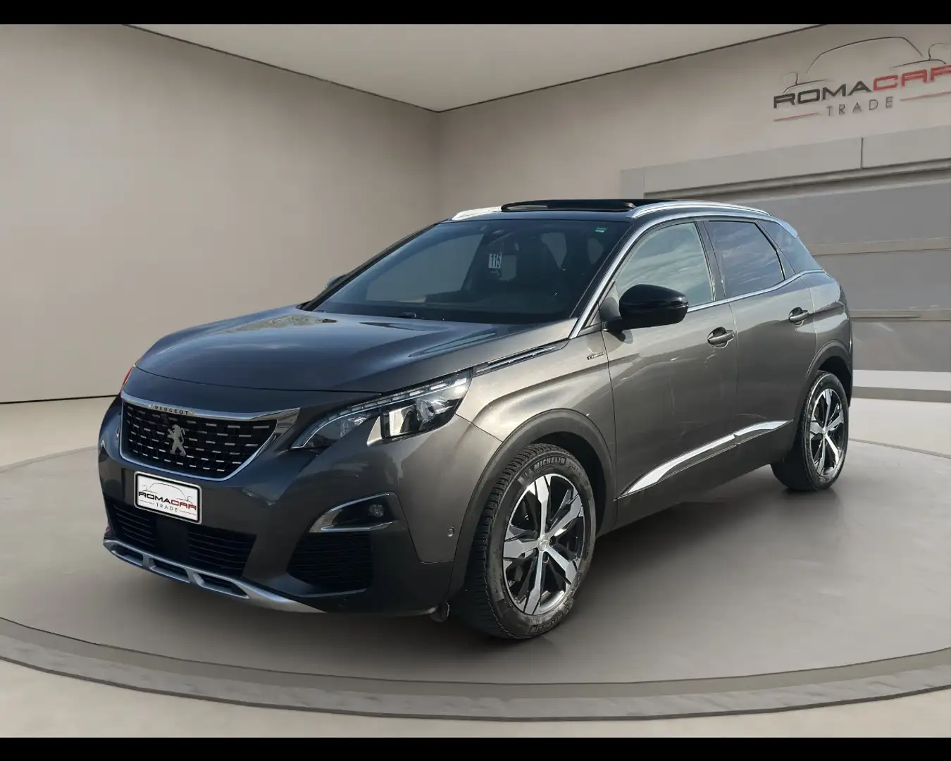 Peugeot 3008 2ª serie - 3008 BlueHDi 130 S&S EAT8 GT Line Grau - 2