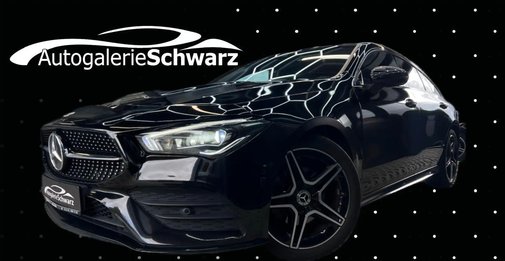 Mercedes-Benz CLA 200 8G AMG NIGHT MBEAM AUG+KAM STHZ PANO Noir - 1