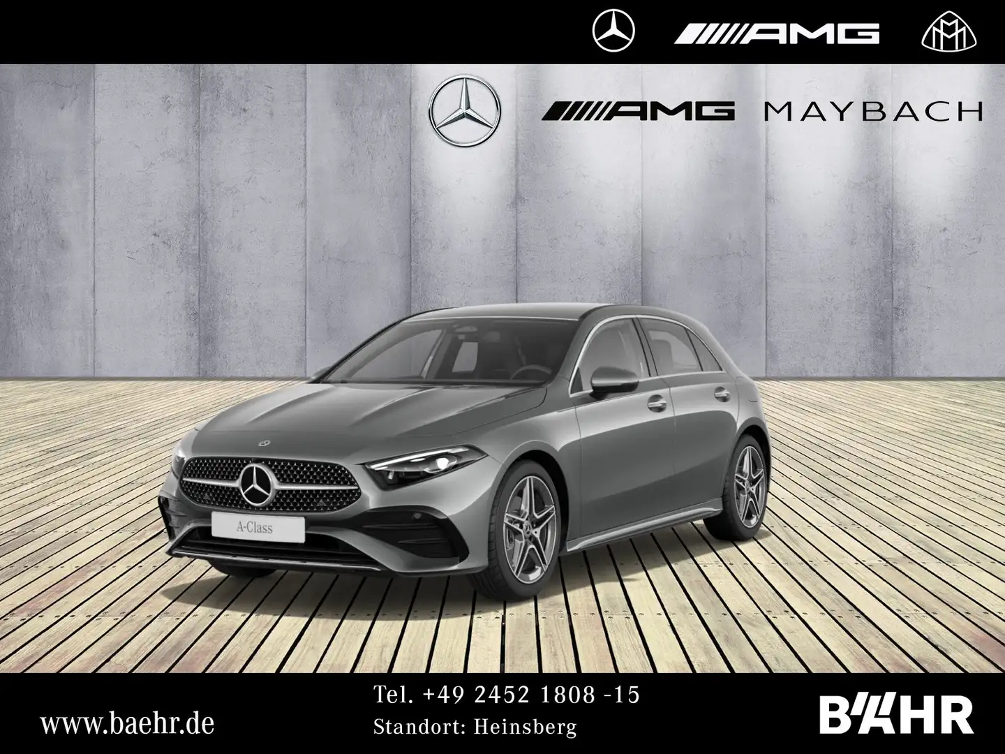 Mercedes-Benz A 200 A 200 d AMG/MBUX-Navi/Multibeam/AHK/RFK/LMR18" LED Grau - 1