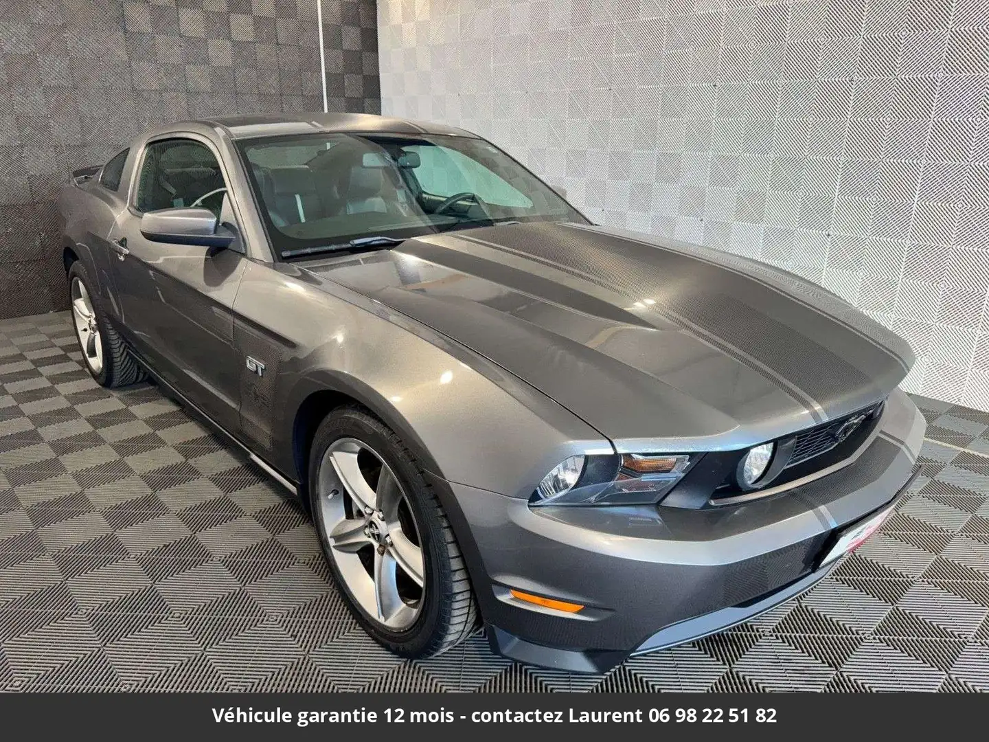 Ford Mustang GT Premium Tout compris hors homologation 4500e Gris - 1