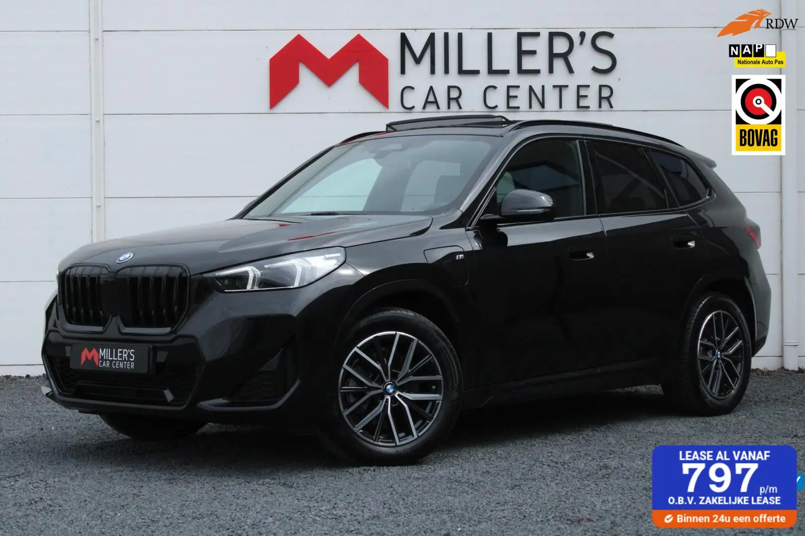 BMW X1 xDrive25e M-SPORT PANORAMA SFEERVERLICHTING CAMERA Schwarz - 1
