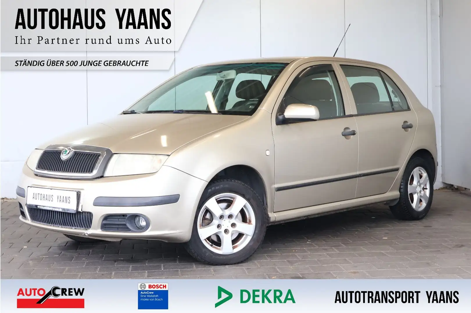 Skoda Fabia 1.4 Extra Automatik KLIMA+PDC+ALU Beige - 1