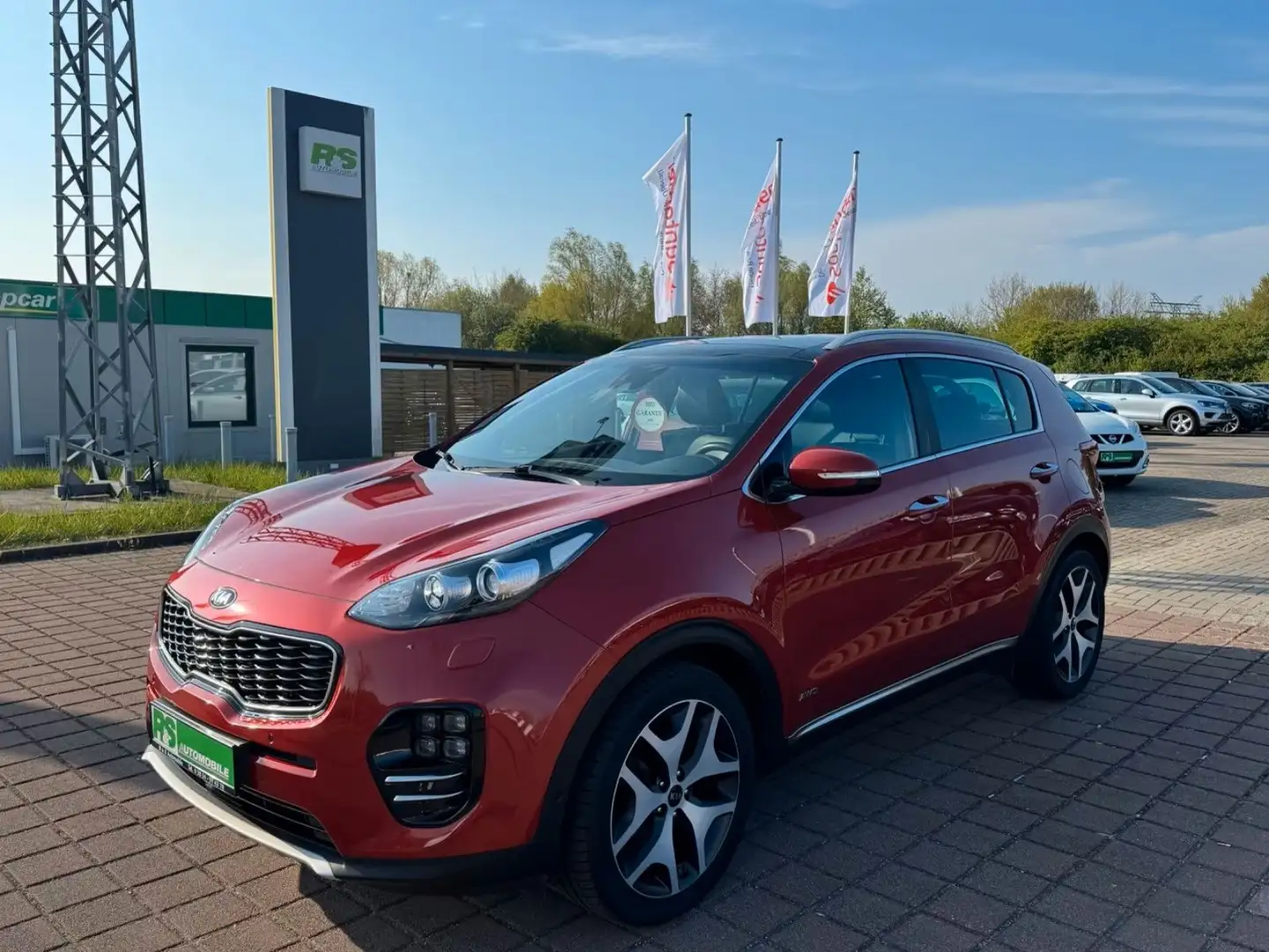 Kia Sportage 2.0 CRDI GT-Line 4WD Rot - 1