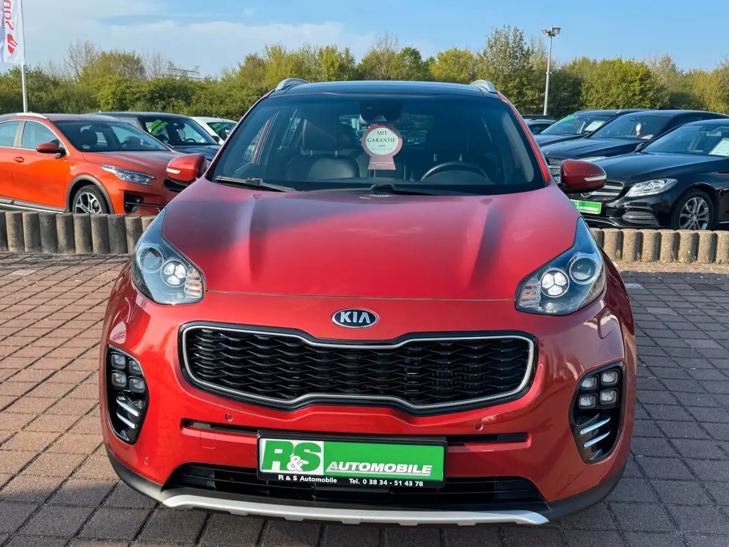 Kia Sportage 2.0 CRDI GT-Line 4WD Rot - 2
