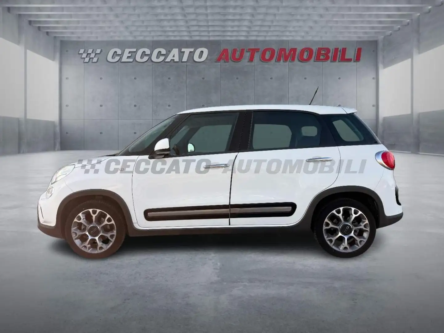 Fiat 500L 500L 1.3 mjt Trekking 85cv Blanc - 2