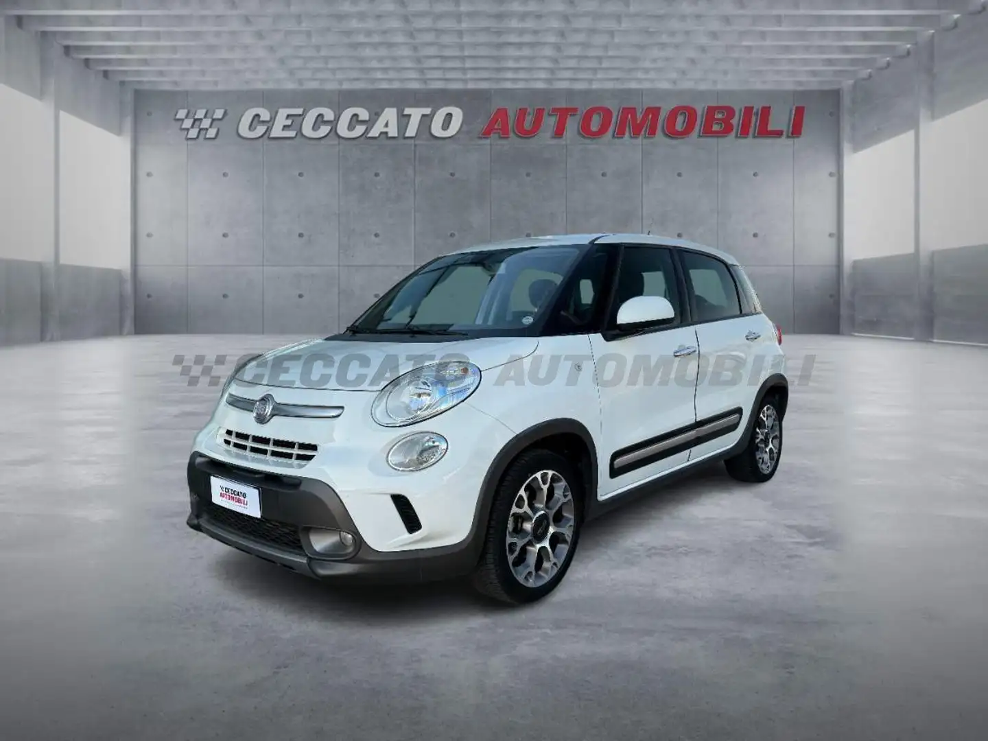 Fiat 500L 500L 1.3 mjt Trekking 85cv Blanc - 1