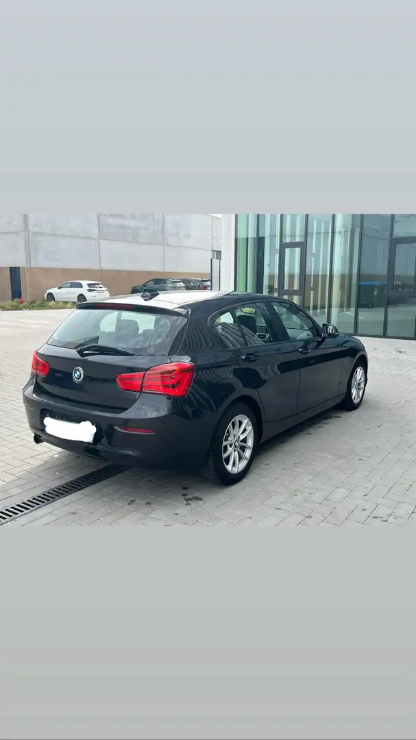 BMW 116 d Zwart - 2