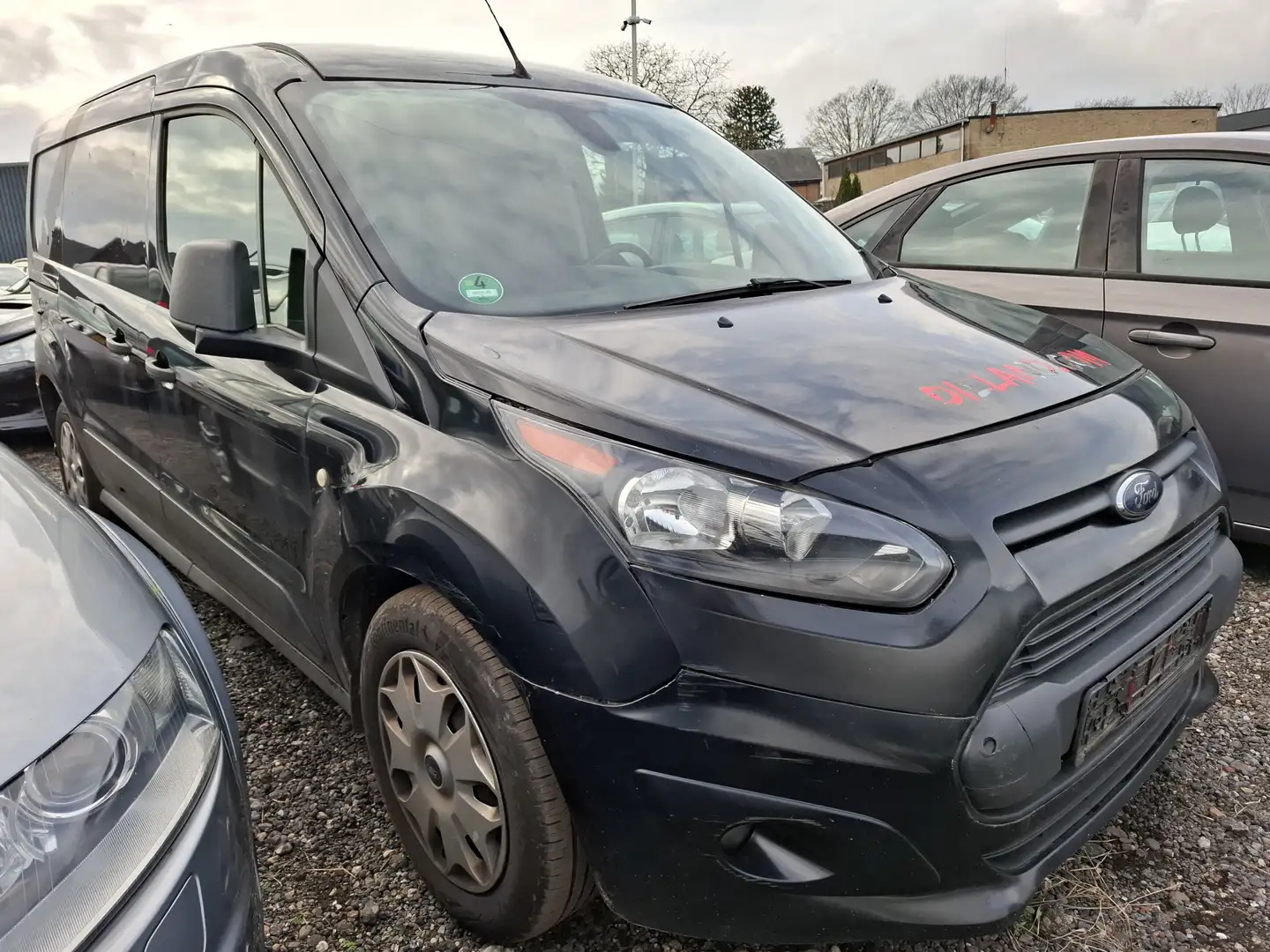 Ford Transit Connect 1.5 TDCI L2 (AUTOMAAT KAPOT) -BTW Zwart - 2