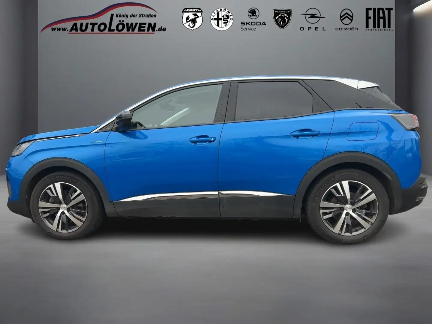 Peugeot 3008 ALL HYB 225EEAT Blau - 2
