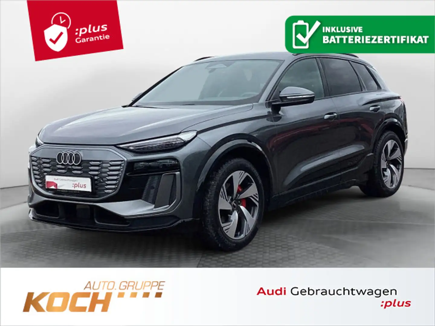 Audi Q6 e-tron 55 quattro S-Line 2x, LED Plus, AHK, A Grigio - 1