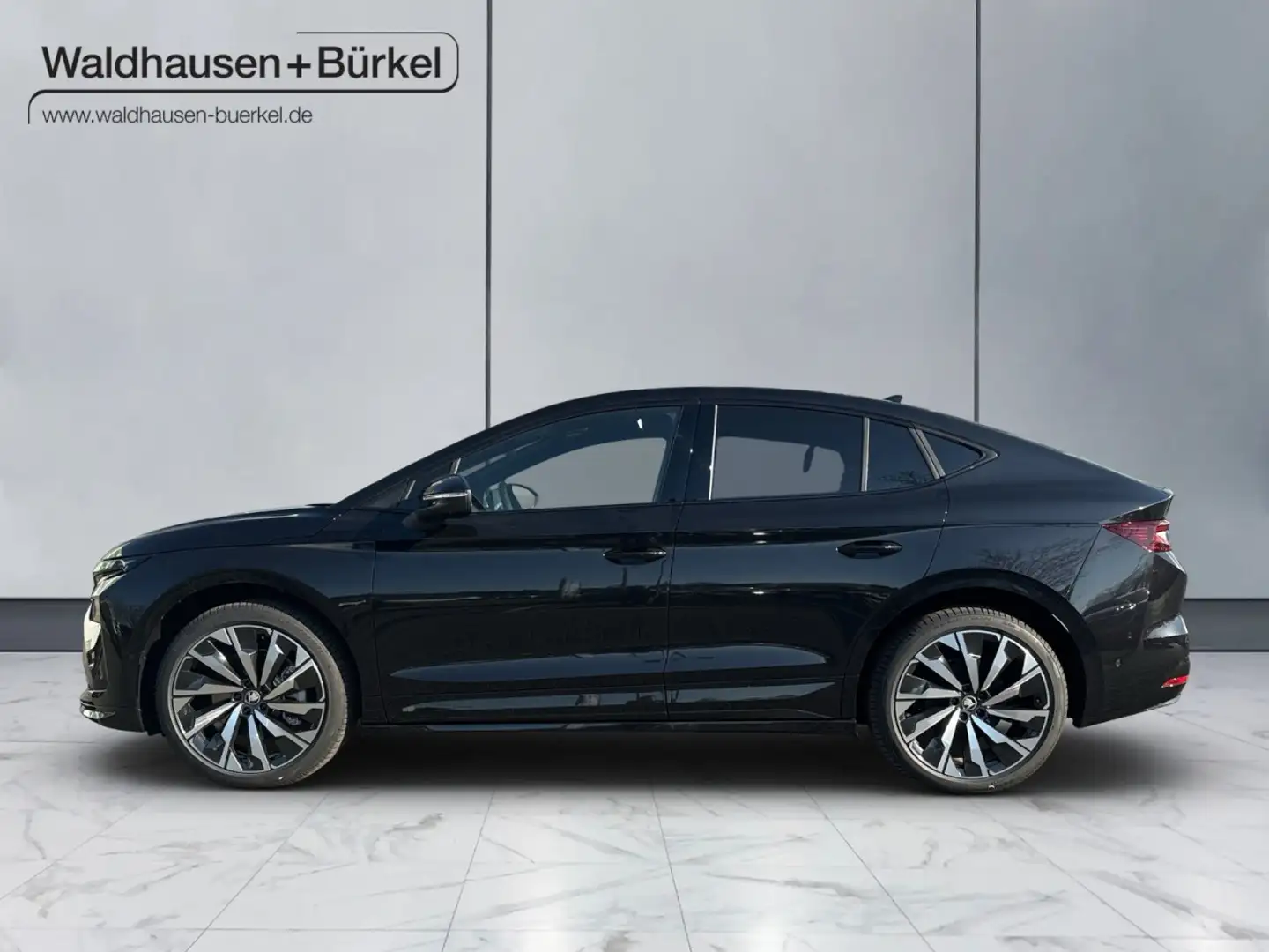 Skoda Enyaq Coupé 85 Sportline *360 Kamera Klima Navi Zwart - 2