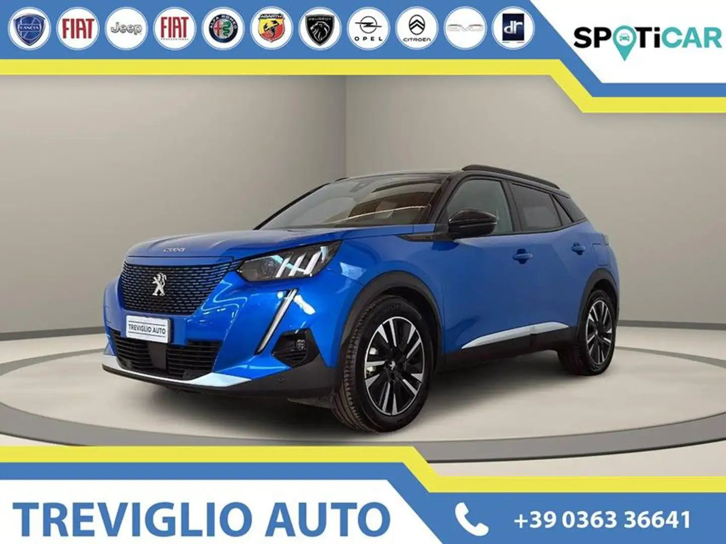 Peugeot e-2008 motore elettrico 136 CV GT TETTO APRIBILE Blau - 1