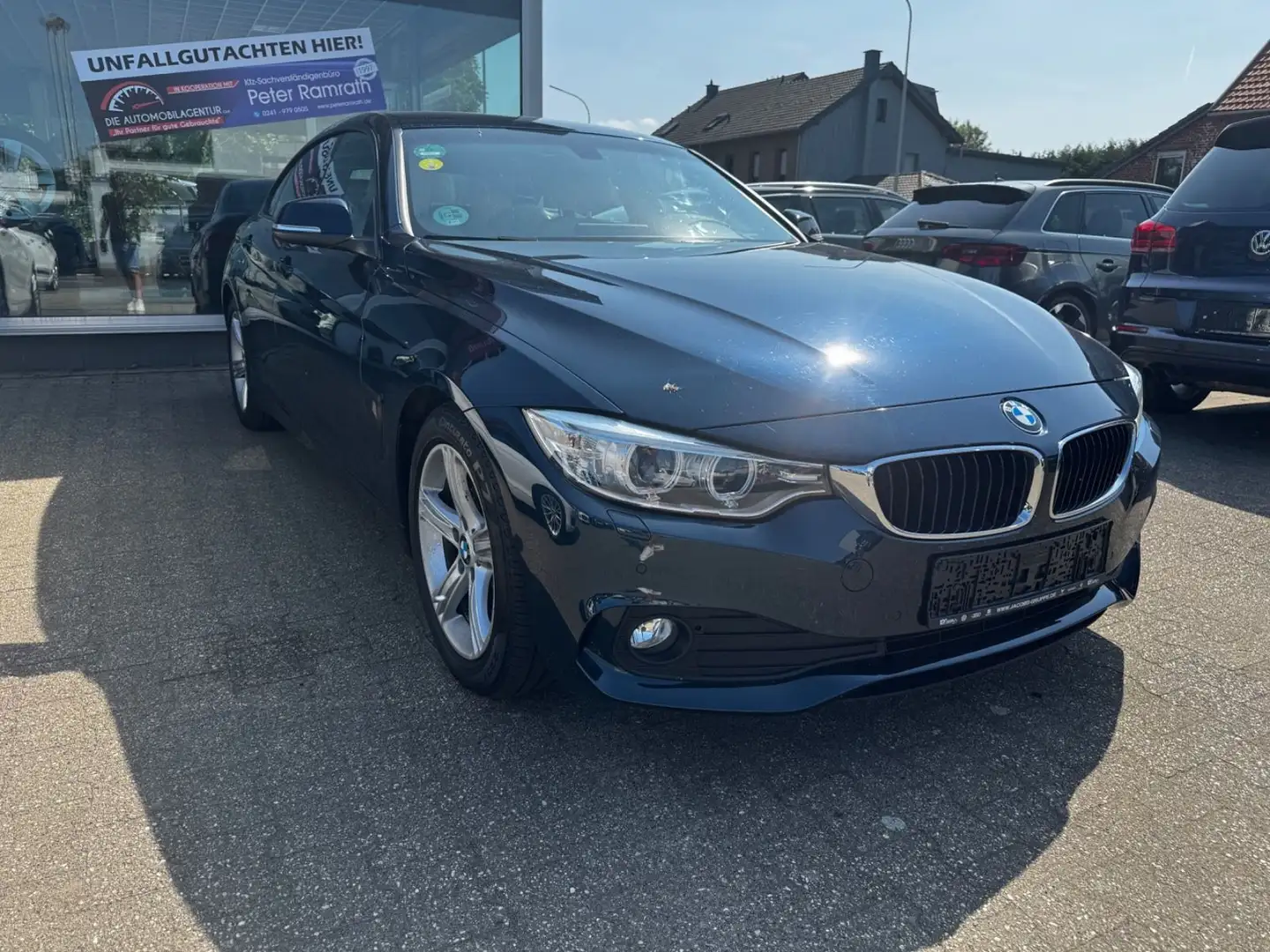 BMW 420 d Gran Coupe NAVI LED TEMPO PDC 8-fach bereif Blau - 2