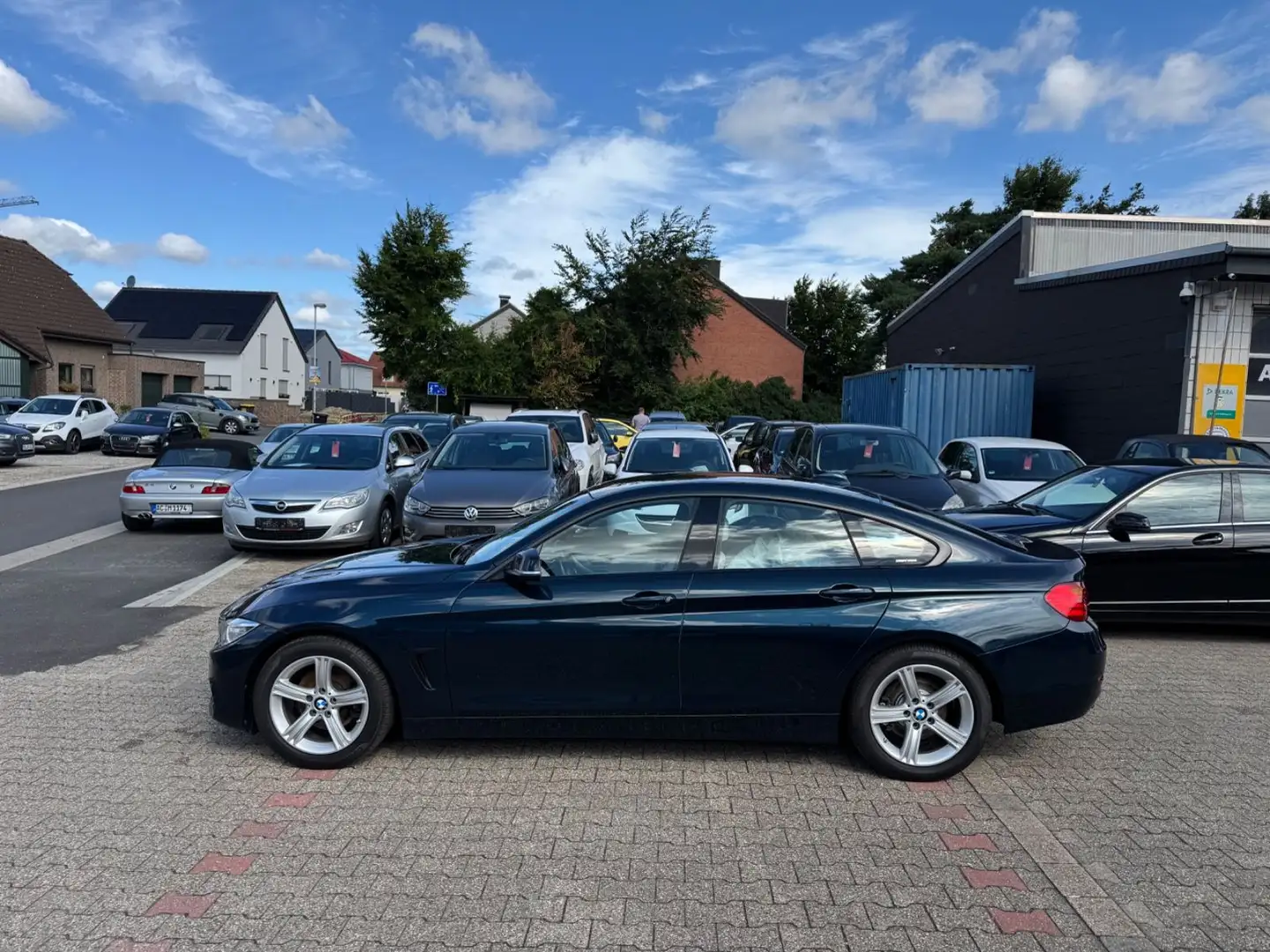 BMW 420 d Gran Coupe NAVI LED TEMPO PDC 8-fach bereif Blau - 2