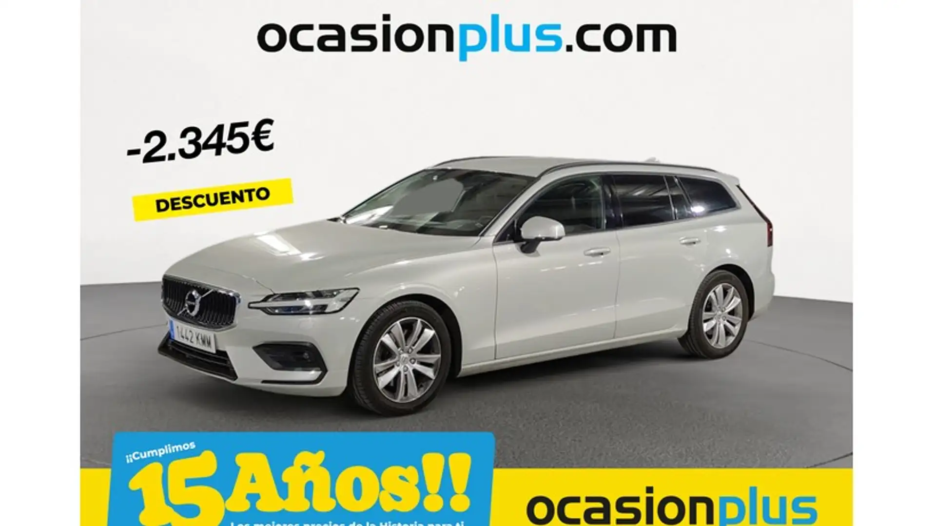 Volvo V60 D4 Momentum Aut. 190 Gris - 1