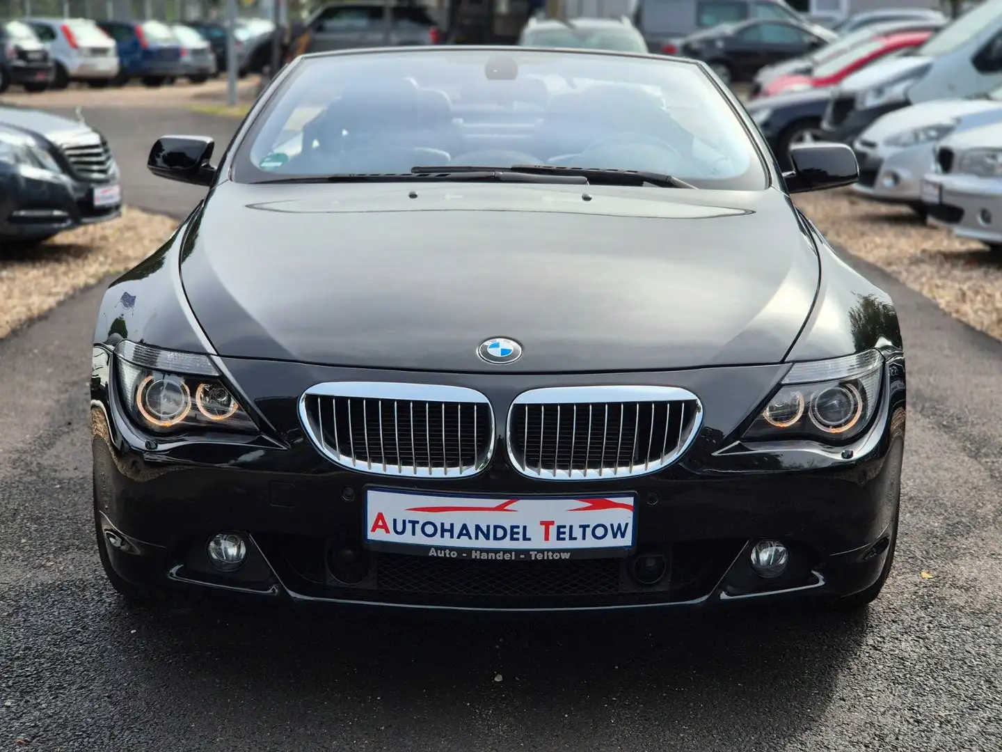 BMW 650 Cabrio *Navi Prof *Xenon *Head UP *Softclose Noir - 2
