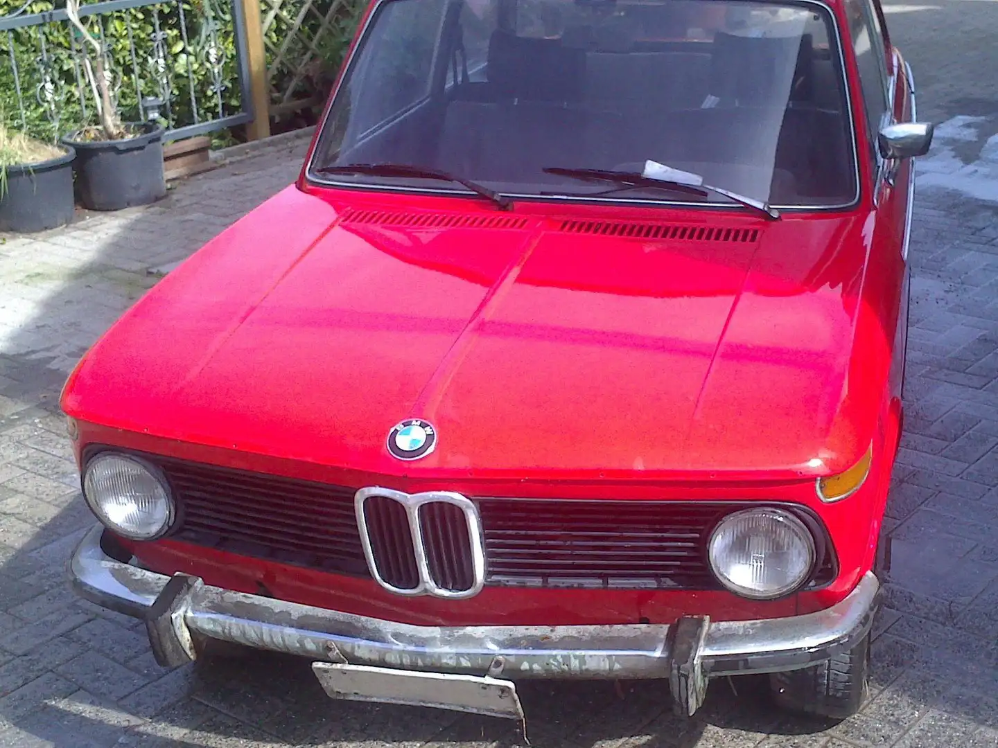 BMW 2002 BERLINE Rouge - 2