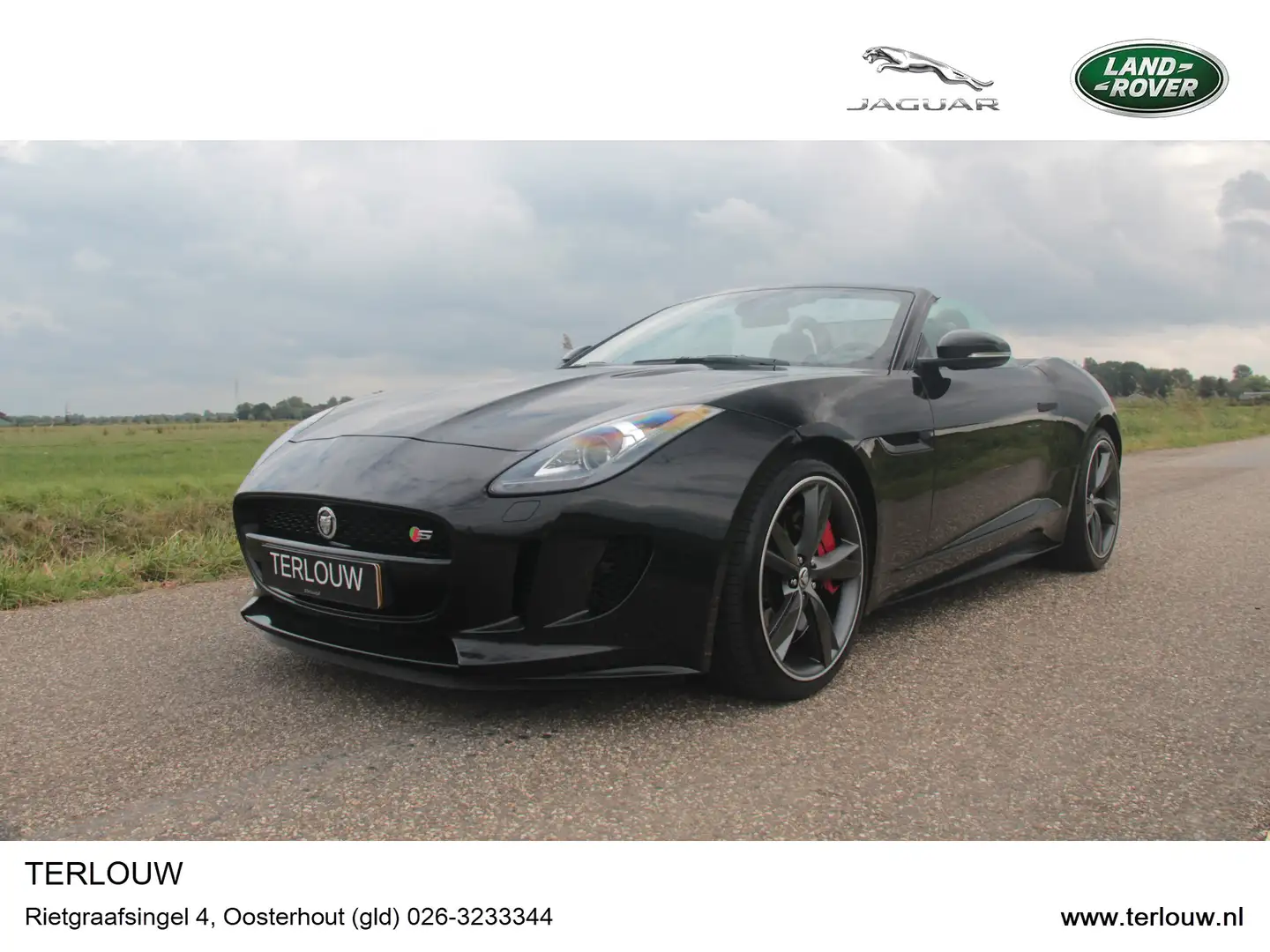 Jaguar F-Type 5.0 V8 S Convertible Černá - 1