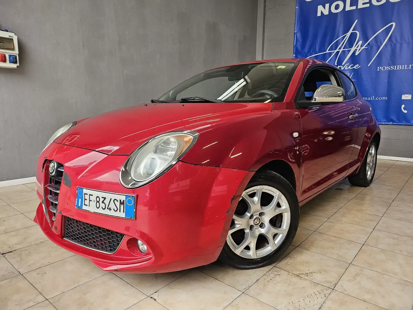 Alfa Romeo MiTo MiTo 1.4 BENZ premium pack 78cv Rot - 1