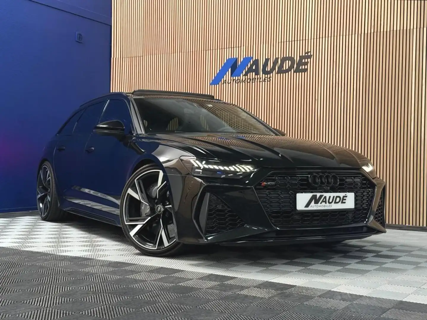 Audi RS6 Avant V8 4.0 TFSI 600 CH Tiptronic 8 Quattro - Origine France - TVA Récupérable Schwarz - 1