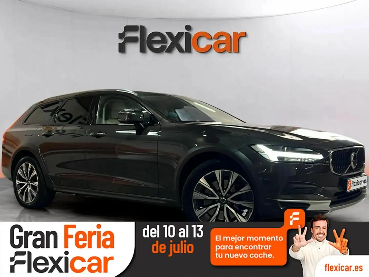 Volvo V90 2.0 B5 D Core AWD Auto Gris - 1
