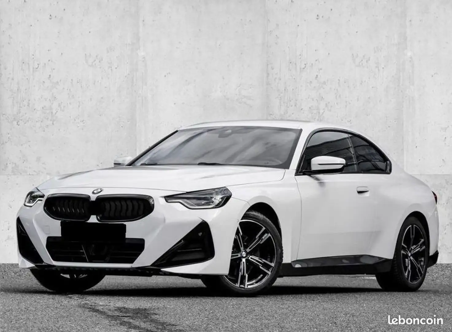 BMW 220 Serie 220d M SPORT 190CH GPS-LED-CAMERA-HARMAN KARDON-VIRTUAL COCKPIT-CUIR ALCANTARA-JANTES 18 Blanc - 1