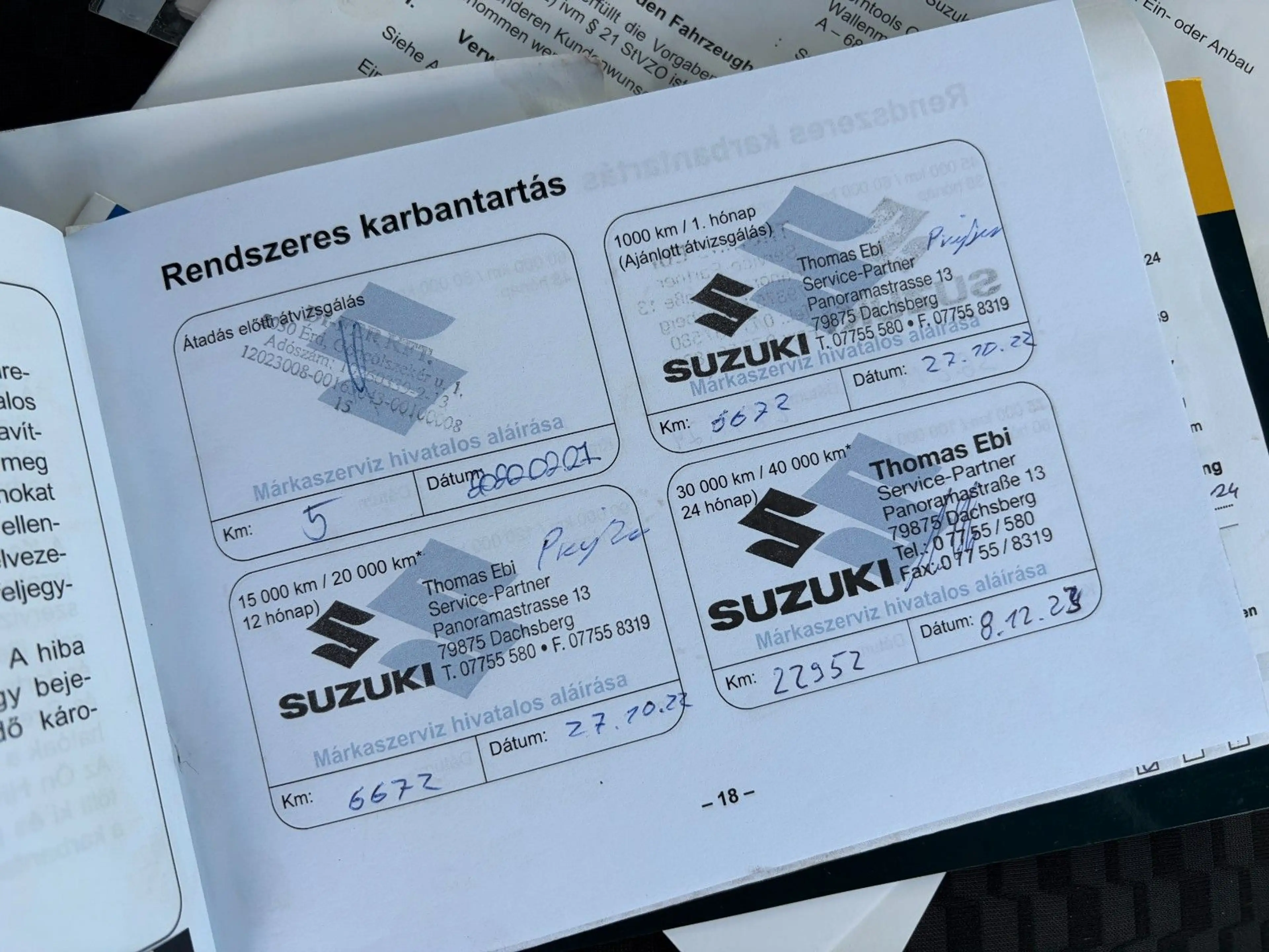 Suzuki Jimny STANDHZG SUZUKI-SCHECKH DACHTRÄGER+LEITER — photo 8