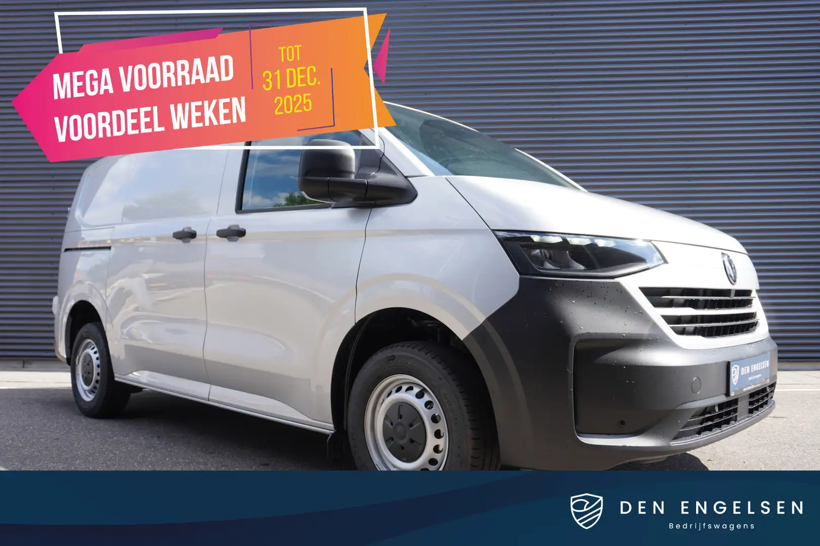 Volkswagen Transporter 2.0 TDI L1H1 28 Life, Bijrijdersstoel, Climatronic Grau - 1