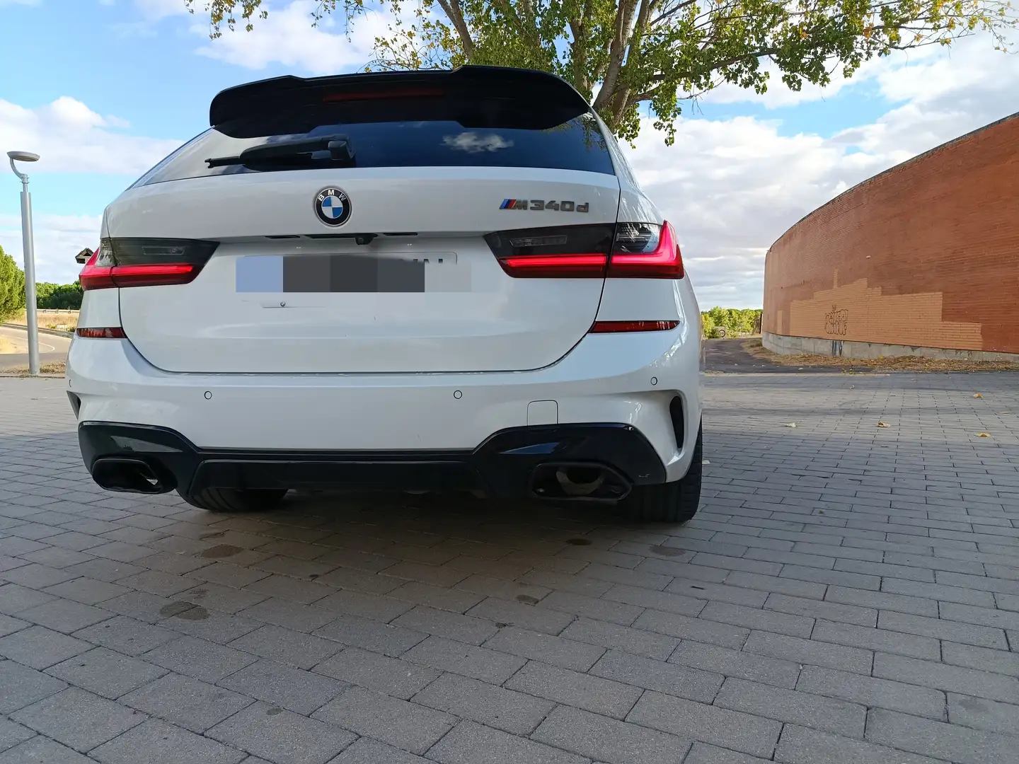 BMW 340 M340dA xDrive Touring Blanco - 2