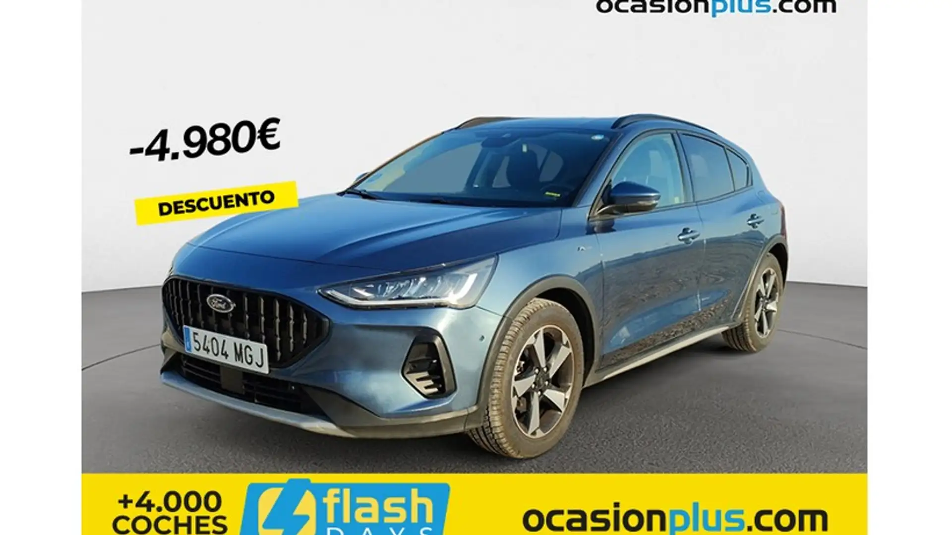 Ford Focus 1.0 Ecoboost MHEV Active 155 Azul - 1