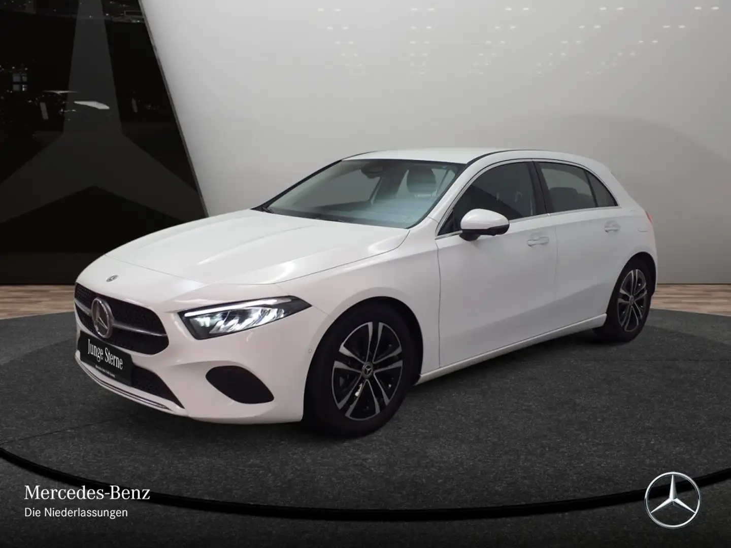 Mercedes-Benz A 200 PROGRESSIVE+360°+LED+TOTW+KEYLESS+7G Blanc - 2