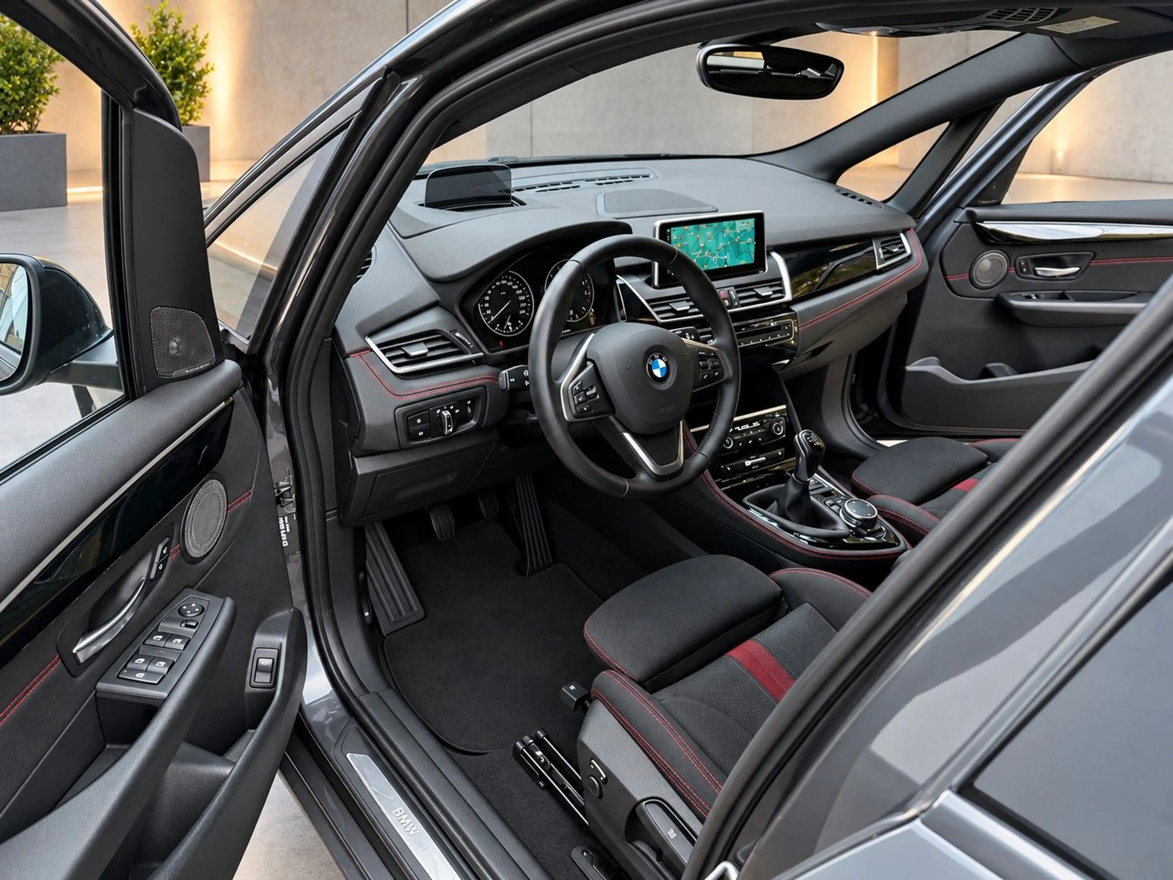 BMW 218 218 Sport Line Navi Head-Up Keyless-go LED H&K. — photo 8