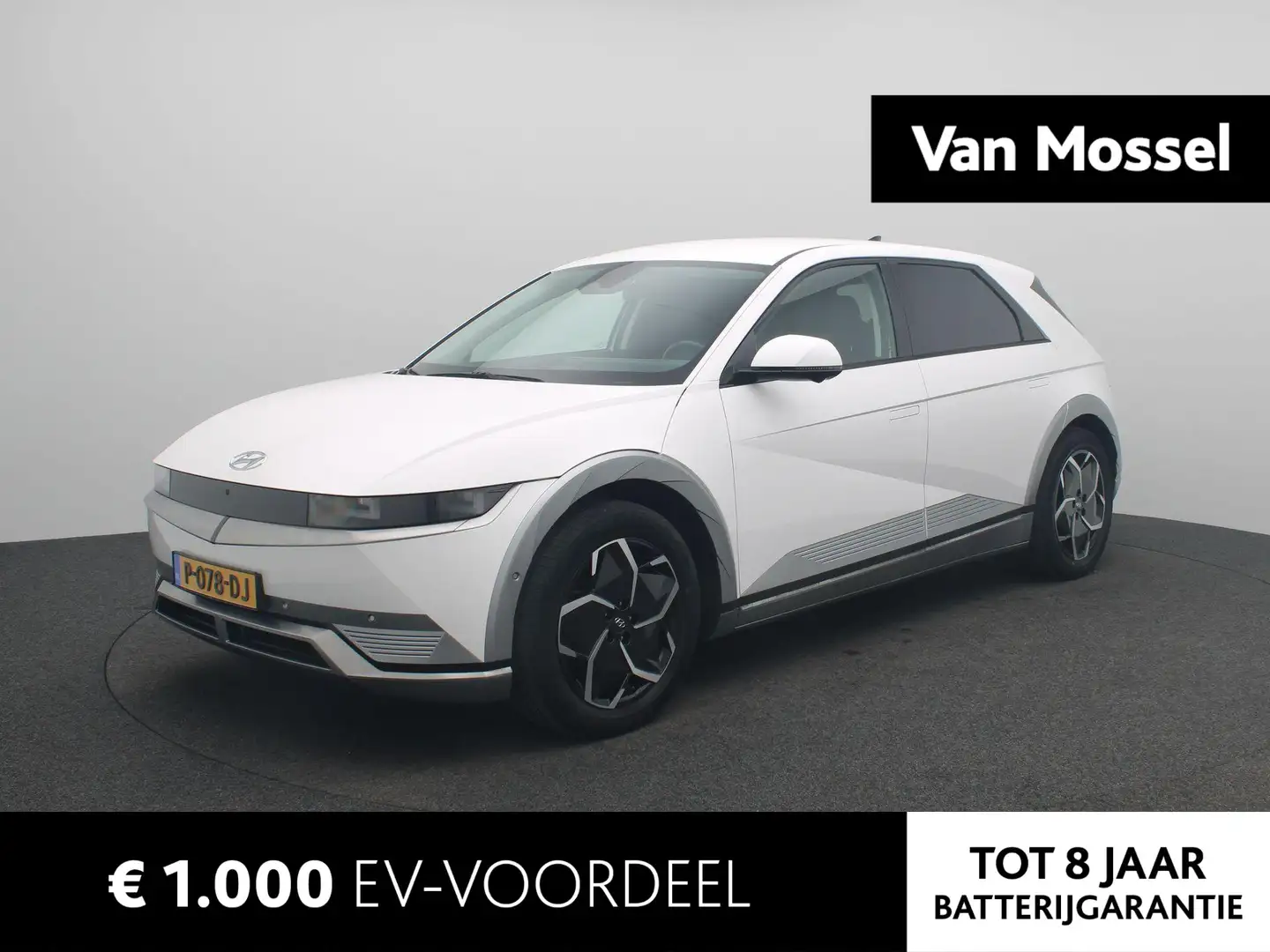 Hyundai IONIQ 5 Lounge AWD 73kWh | SOH 100% | Navigatie | 360 grad Wit - 1