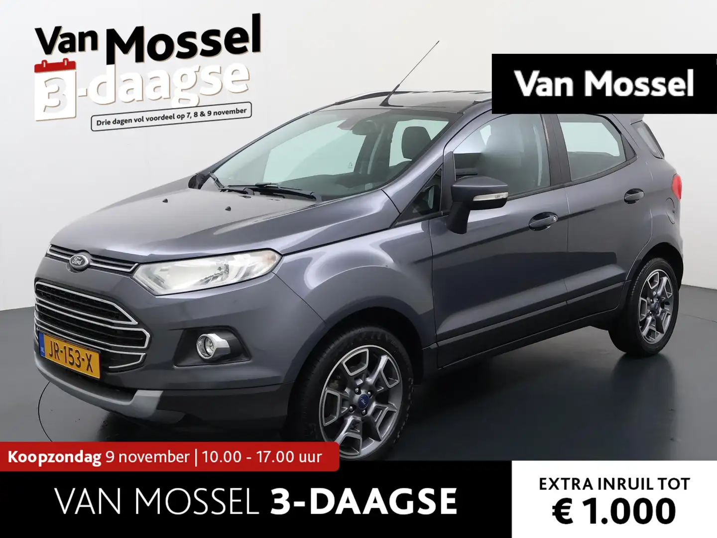 Ford EcoSport 1.0 EcoBoost Titanium Grijs - 1