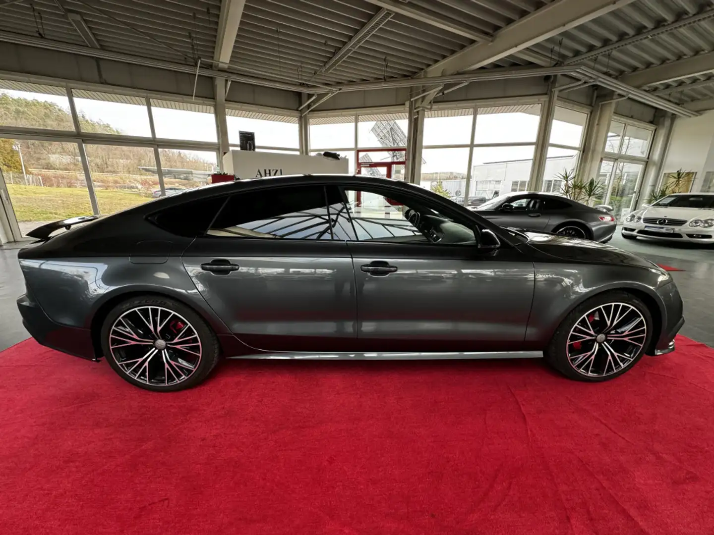 Audi A7 3.0 TDI quattro competition s line Tempomat Navi Gris - 2