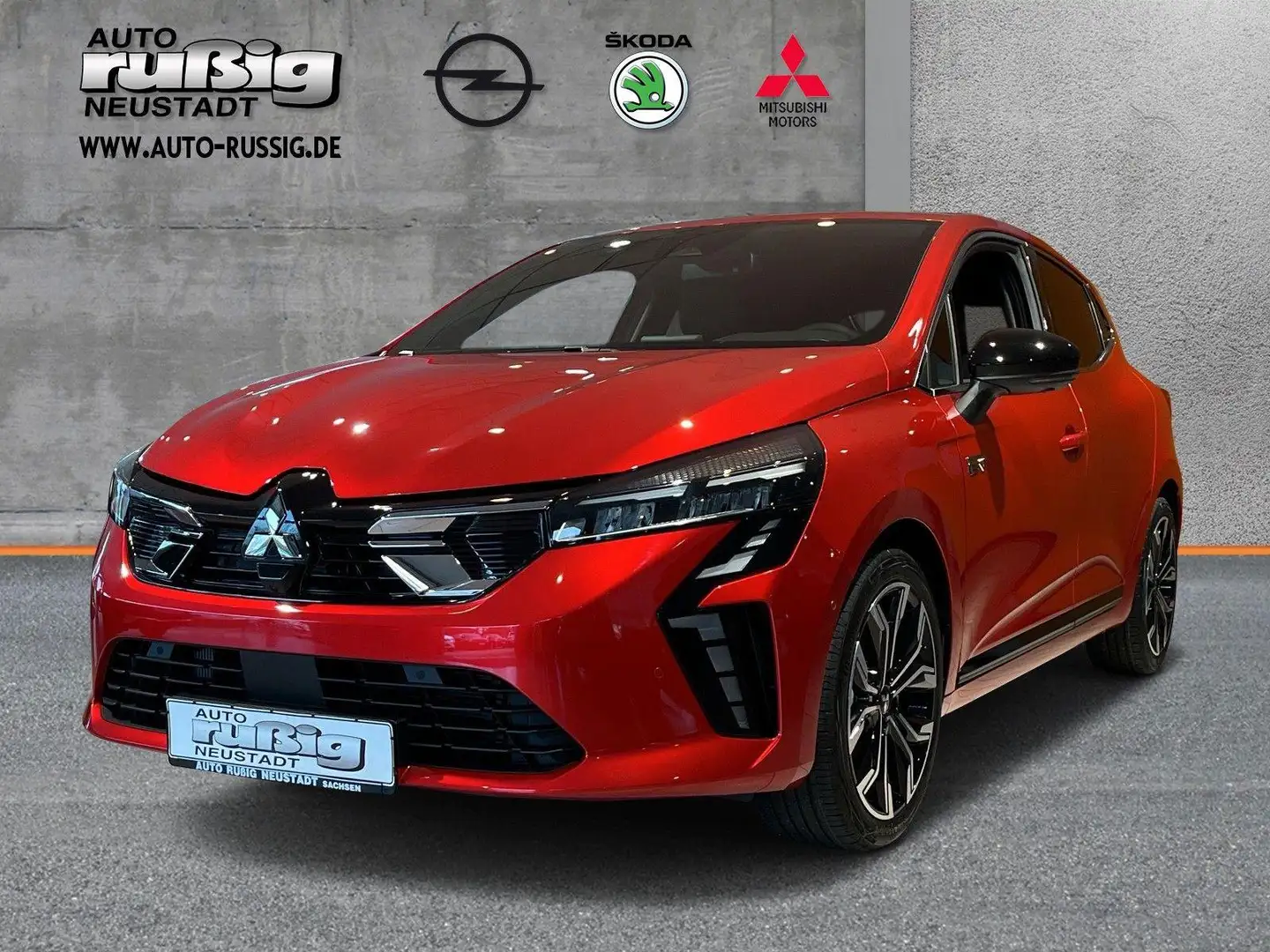 Mitsubishi Colt 1.6 Benziner Hybrid Top NEUES MODELL Rot - 1
